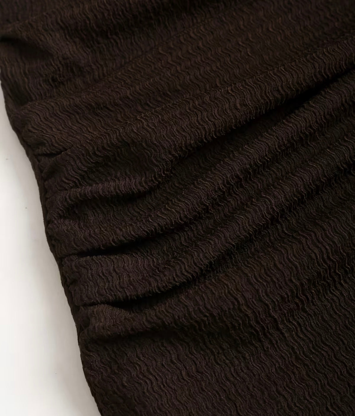 Coffee Mini Dress