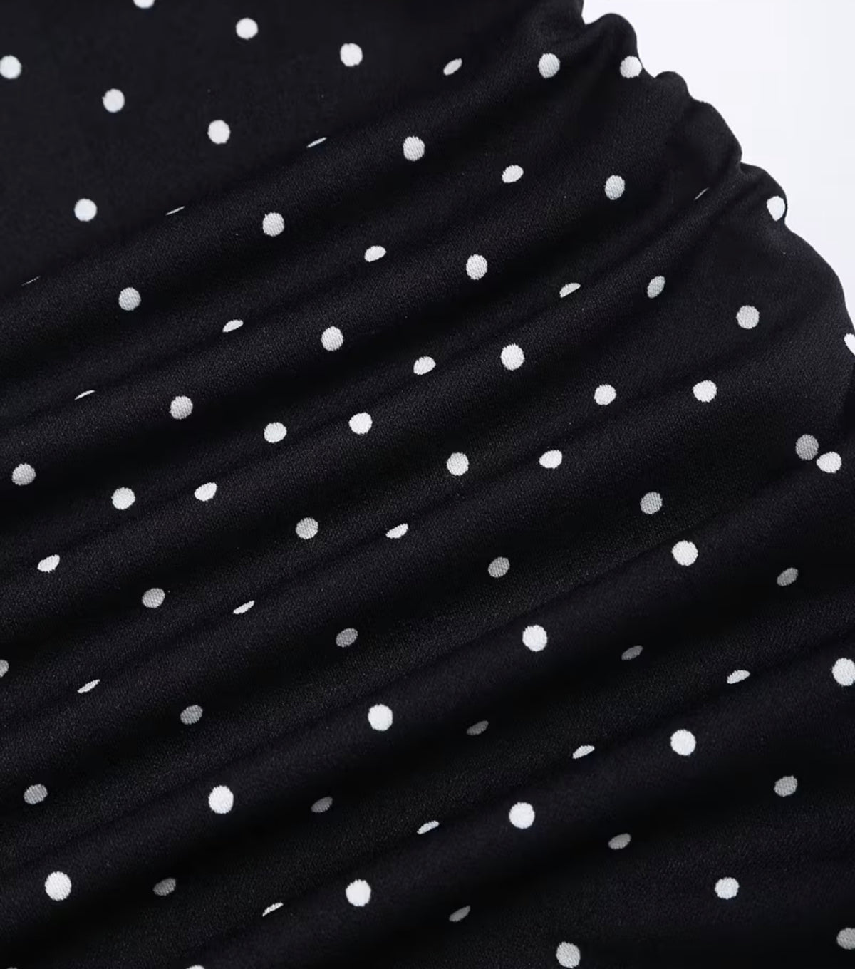 Sleeveless Polka Dot Dress