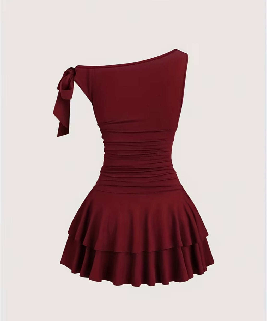 Red Flower Dress