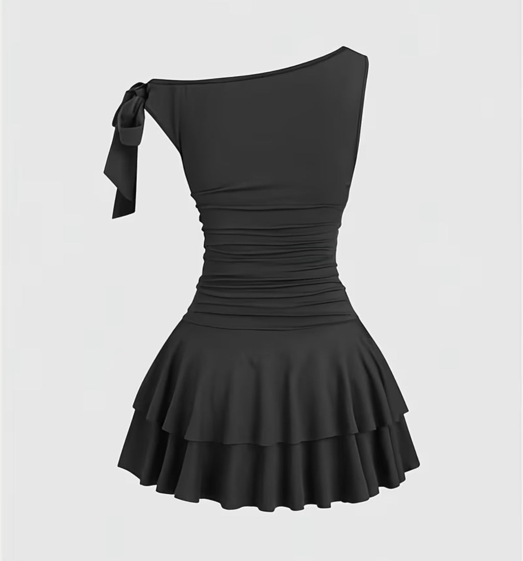 Black Dress Flower
