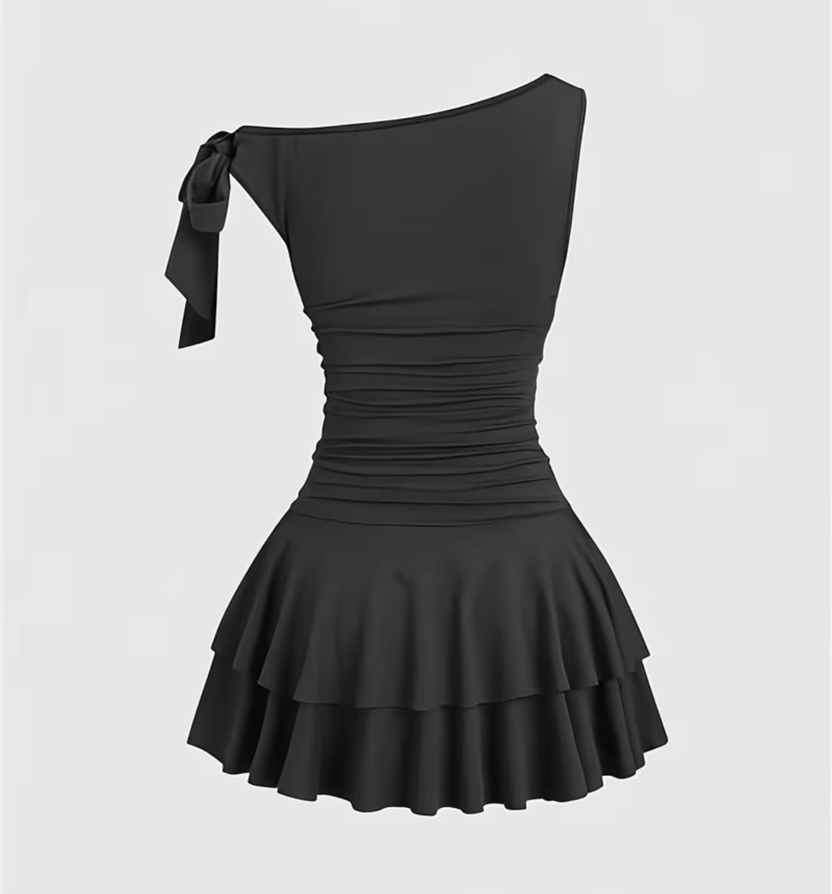 Black Dress Flower