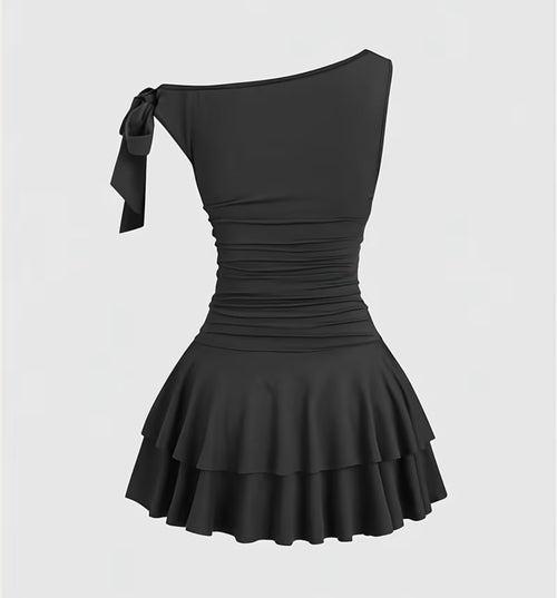 Black Dress Flower